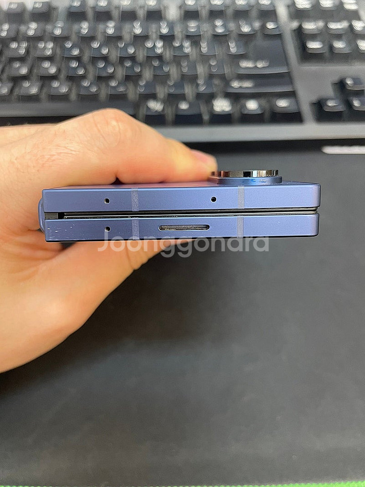갤럭시Z폴드6 네이비 256GB 무잔상 상태좋은 중고9...--3