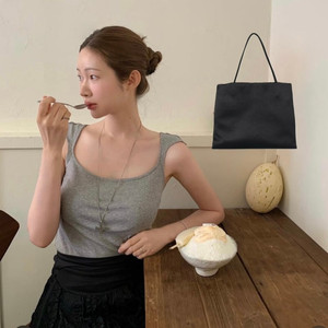 아뜰리에 에디션 Squared Neck Tshirts