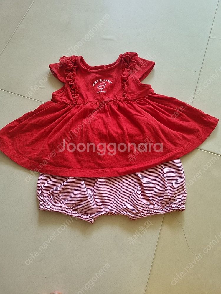 여아 80~90사이즈 여름옷일괄 (알루앤루 삠뽀요 등 ...--5