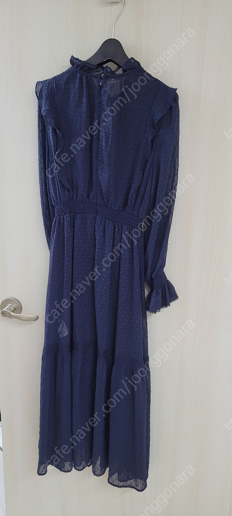 레니본 네이브 프릴원피스--3