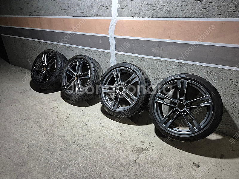 20인치 bmw 640D 363M F06 F10 5GT 6GT 5시리즈 7시리즈 F바디 그란쿠페 에서 사용하던 정품...--0