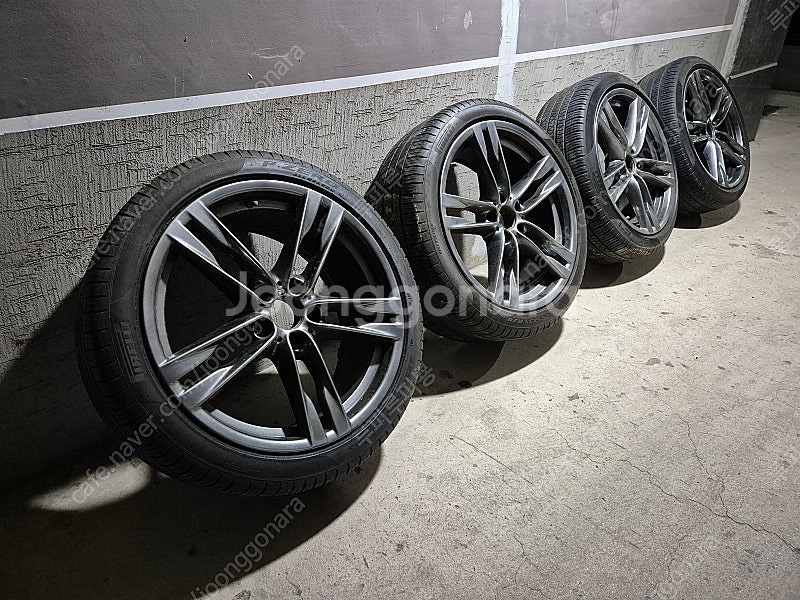 20인치 bmw 640D 363M F06 F10 5GT 6GT 5시리즈 7시리즈 F바디 그란쿠페 에서 사용하던 정품...--6