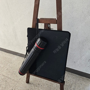 원목이젤+미술가방+화구통