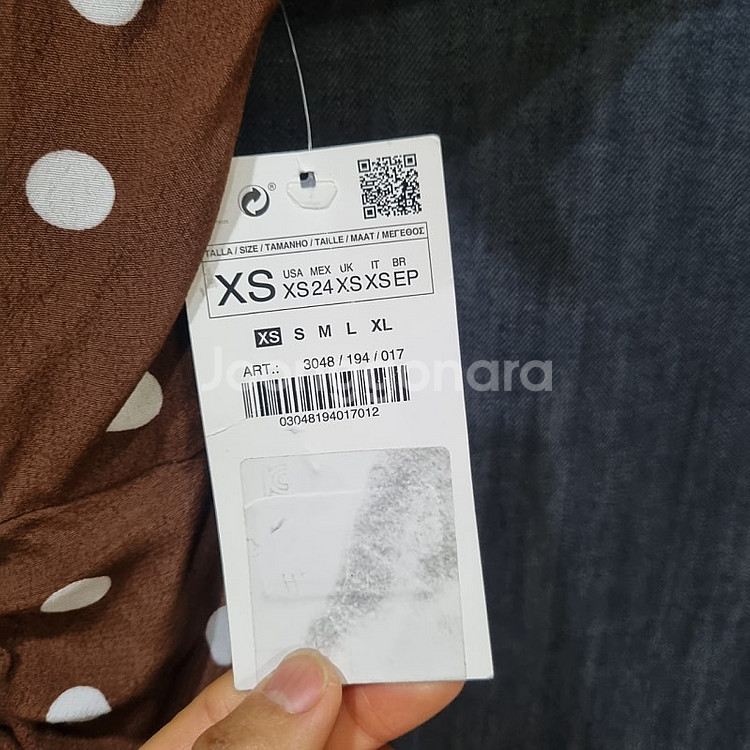 자라 여성 롱원피스 XS 새상품 070705--3