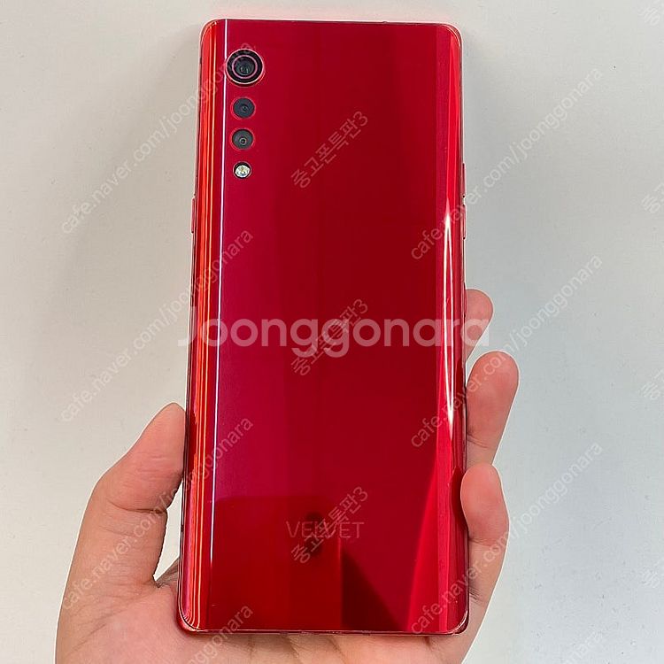93308(울산중고폰) LG 벨벳 레드 128GB 판매...--0
