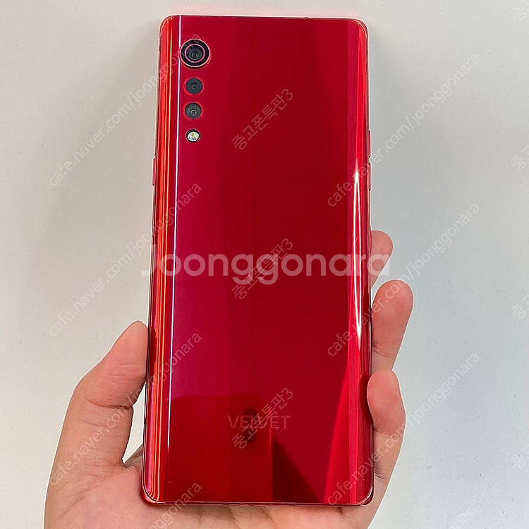 93308(울산중고폰) LG 벨벳 레드 128GB 판매...--1