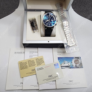 iwc 아쿠아타이머 크로노 구스토06 판매합니다