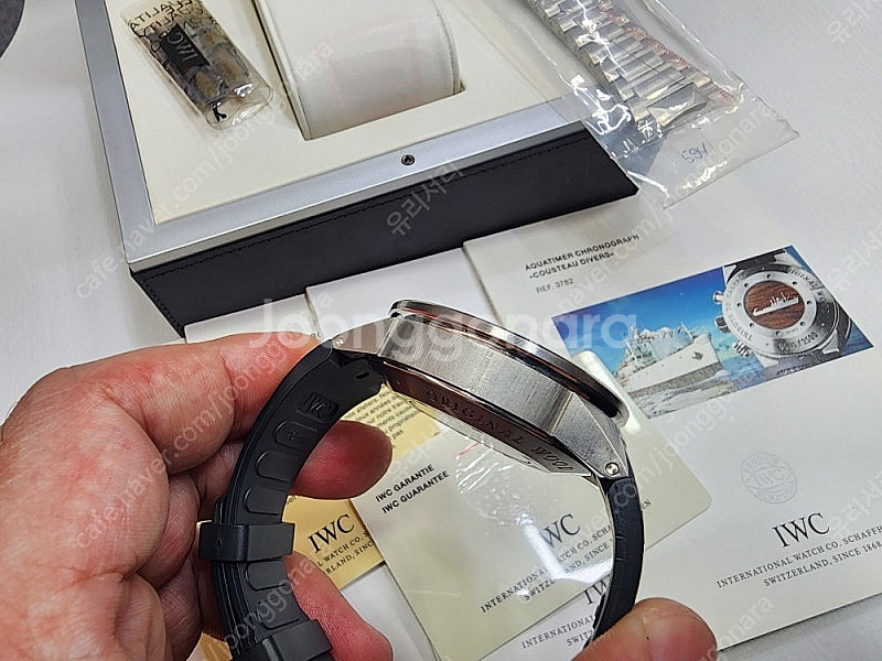 iwc 아쿠아타이머 크로노 구스토06 판매합니다--4