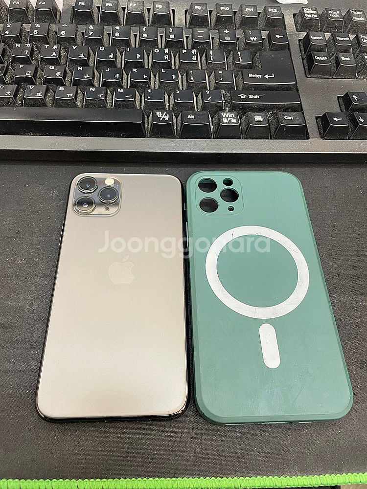 아이폰11프로 그레이 64GB 상태좋은 중고19만팝니다...--0