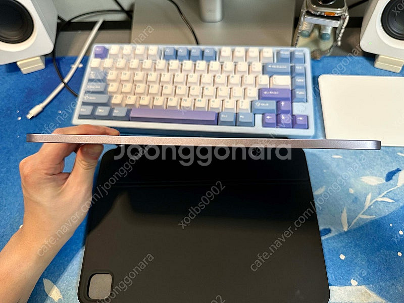 아이패드 에어 6세대 M2 퍼플 128GB (와이파이 모델)--5