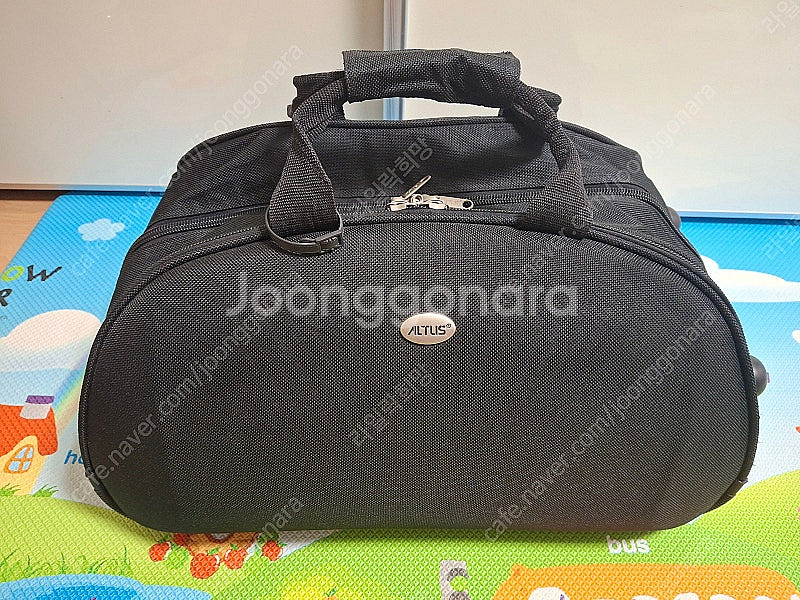 바퀴달린 블랙 보스턴백/여행가방/더플백(55cm*30c...--0