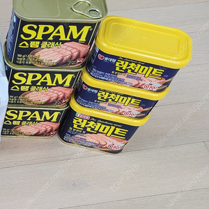 스팸 클레식 300g 3개 + 런천미트 300g 1개 + 런천미트 340g 1개 + 런천미트 200g 2개 19,990원 무료 배송 팝니다. ​