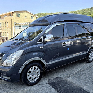 09년식 그랜드 스타렉스 3인승 하이루프 캠핑카 (인산철300a, 크롬커버)전액할부가능!