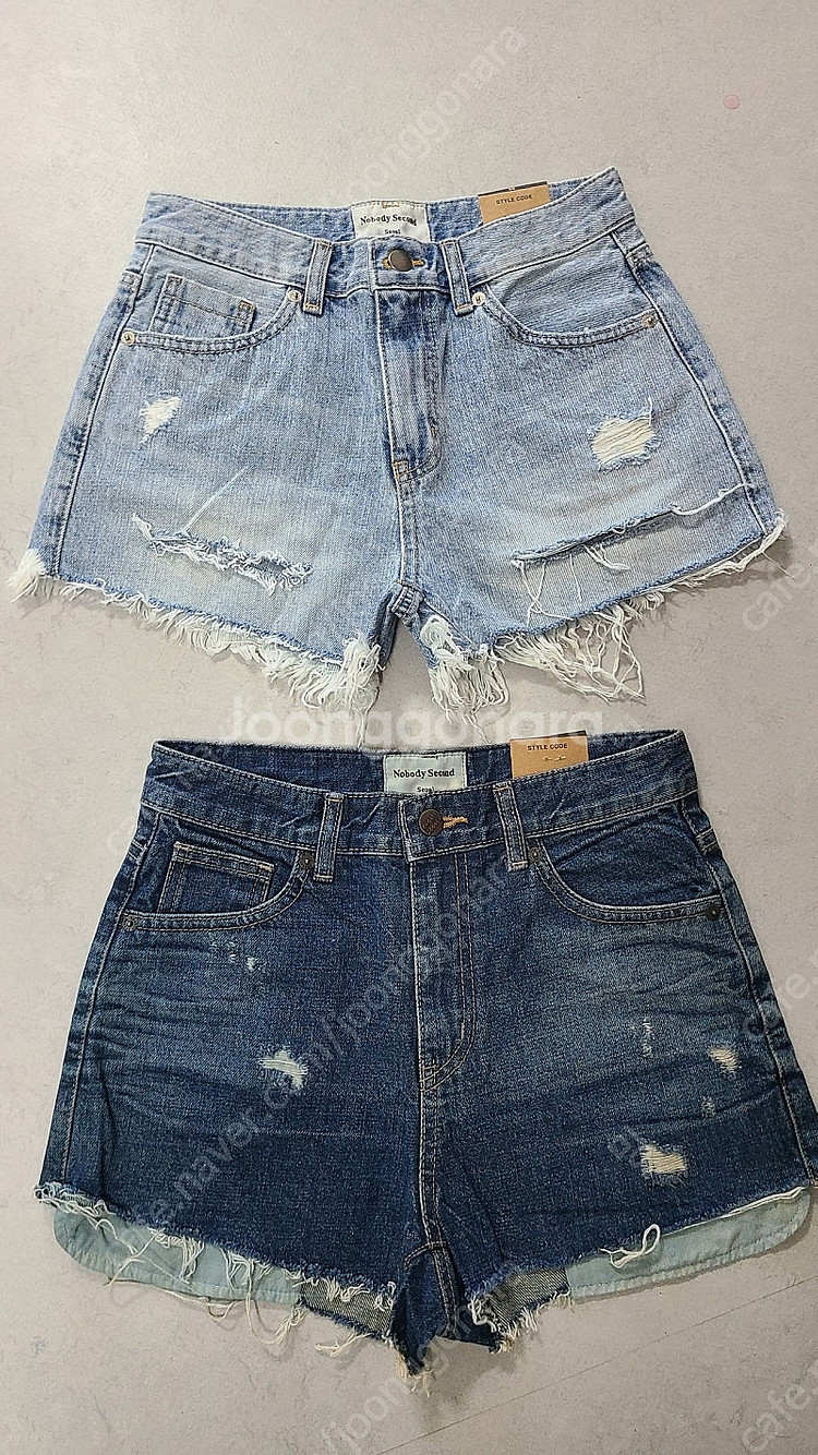 여성 숏팬츠 청바지 m새상품 택포--0