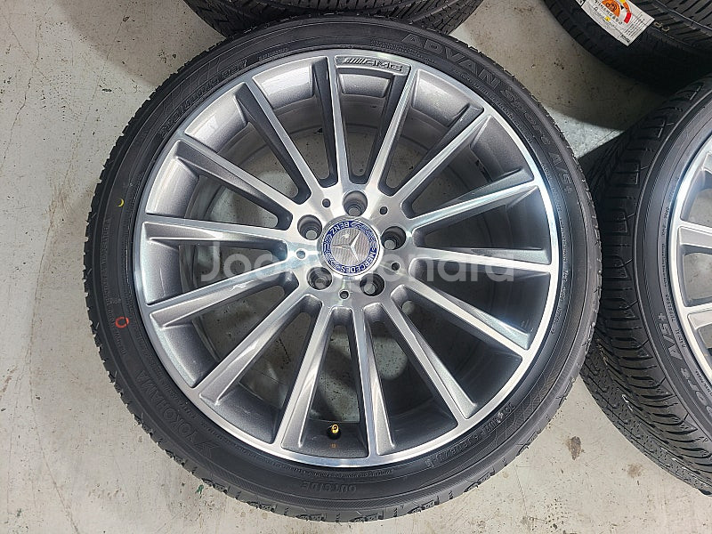 $$ 벤츠 C클래스 AMG 마차 19인치 휠타이어 판매--1