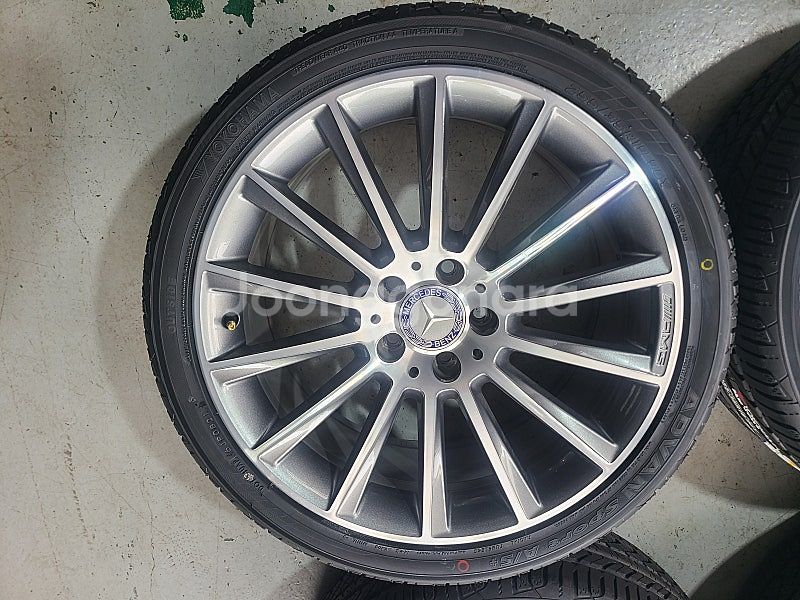$$ 벤츠 C클래스 AMG 마차 19인치 휠타이어 판매--4