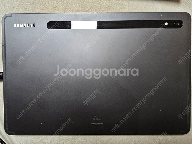 갤럭시탭 s8 5g 128GB (정품 키보드 케이스 포...--4