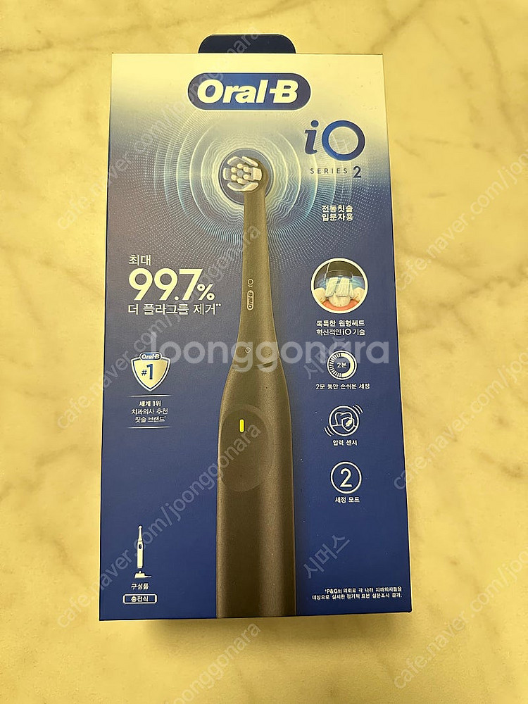 [Oral-B] (단순개봉) 오랄비 iO2 전동칫솔--1