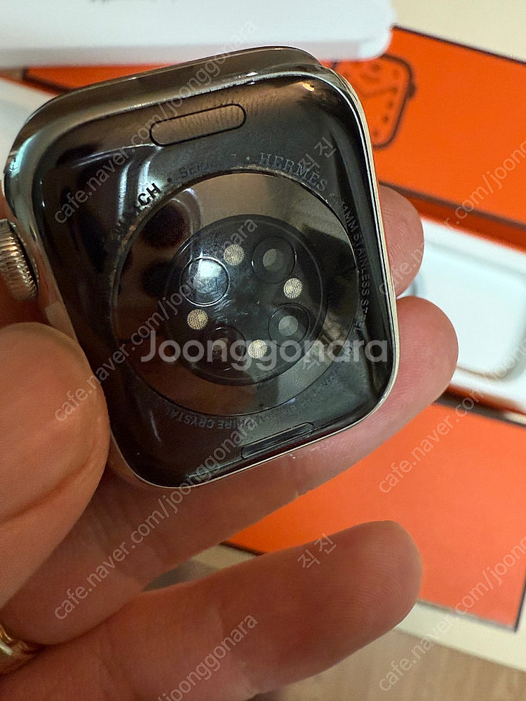 애플워치7 에르메스 41mm 파손품--1