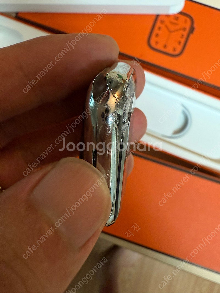 애플워치7 에르메스 41mm 파손품--3
