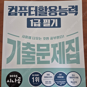 컴퓨터 활용능력 1급 필기 기출문제집(시나공)