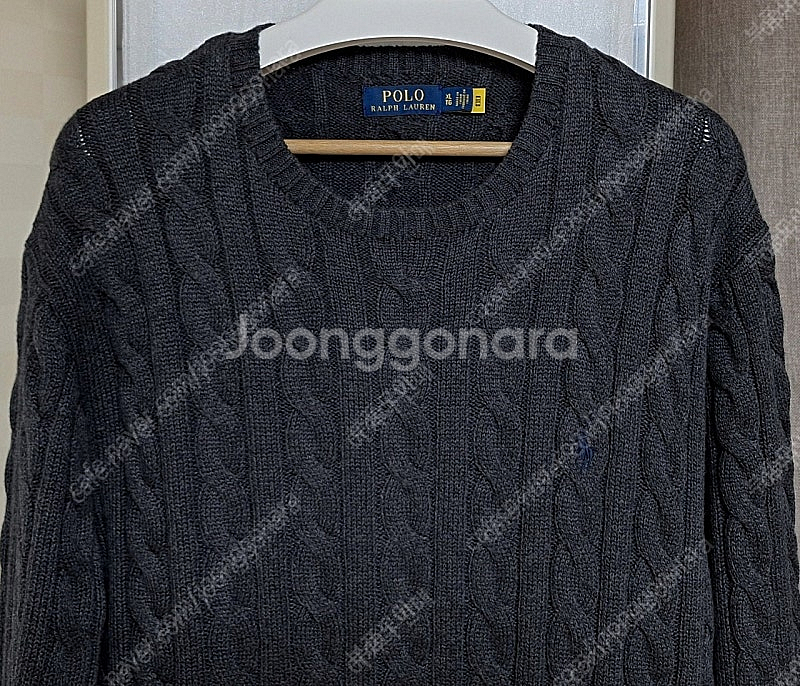 폴로 케이블 니트 XL 105-110--1
