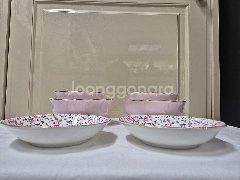 로얄알버트 로즈컨페티 한식기세트(8p)--3