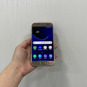 99127 갤럭시S7 골드 64GB 부산 중고폰 팝니다 5만원