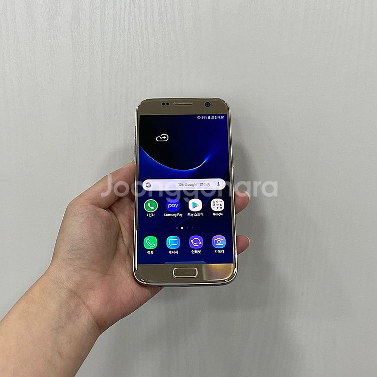 99127 갤럭시S7 골드 64GB 부산 중고폰 팝니다...--1