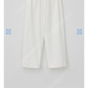 타낫 grain ease pants white 판매해요