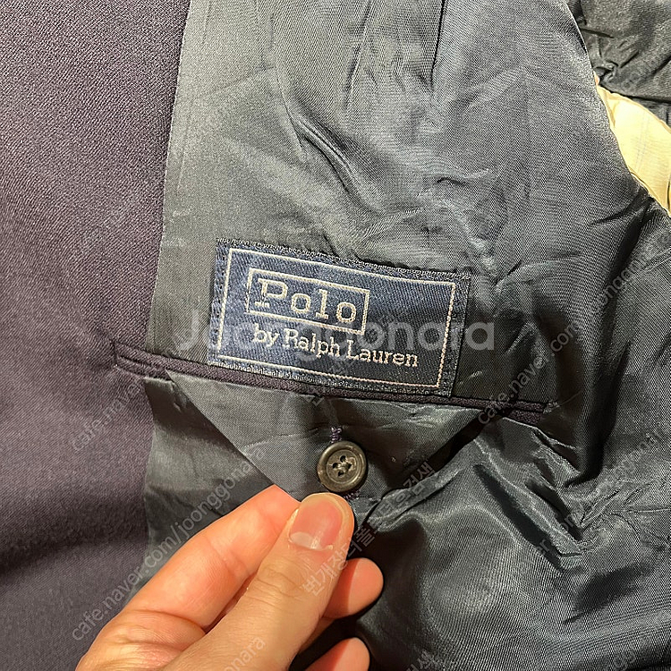 폴로 더블금장자켓 42L made in usa--3