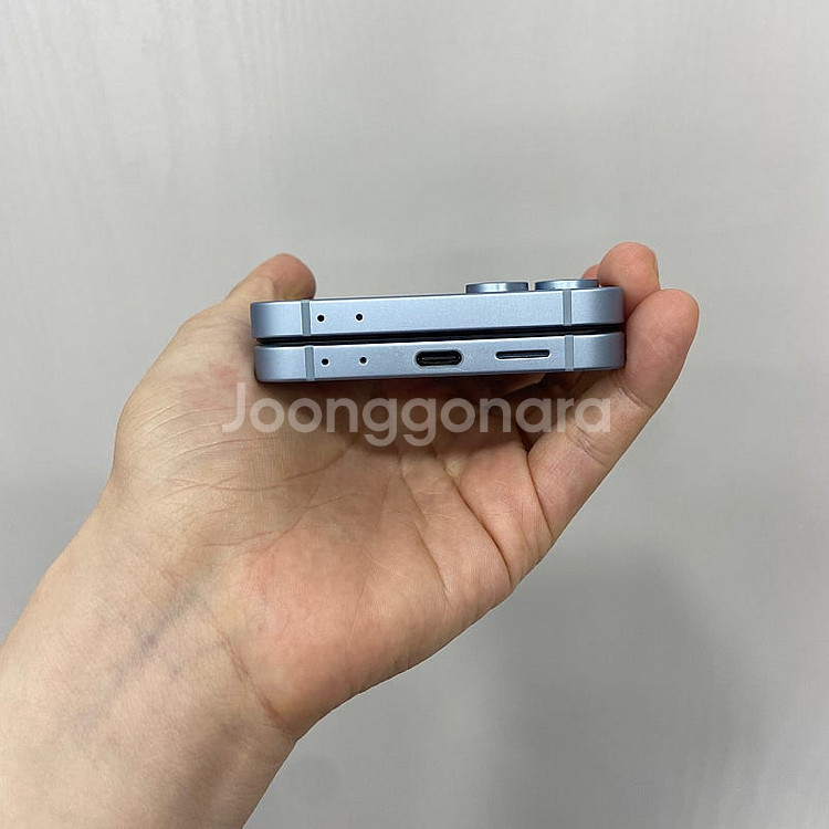04739 갤럭시Z플립6 블루 256GBB 부산 중고폰...--5