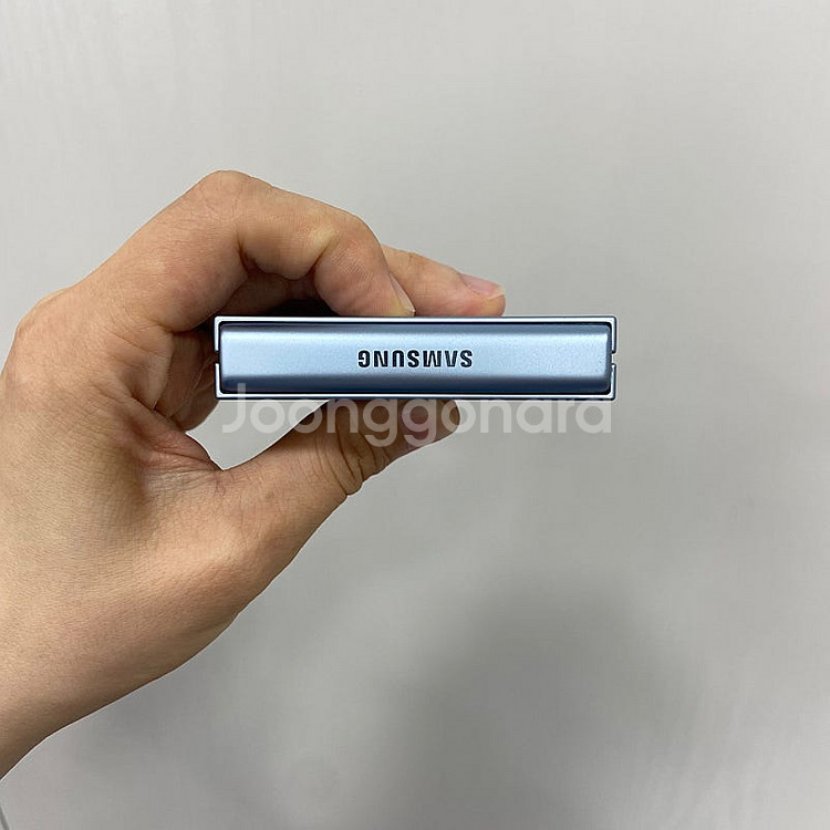 04739 갤럭시Z플립6 블루 256GBB 부산 중고폰...--7