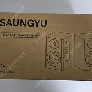 SAUNGYU 북쉘프스피커 BK4020A 화이트