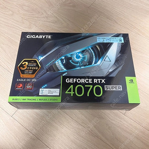 기가바이트 RTX 4070 SUPER 3팬