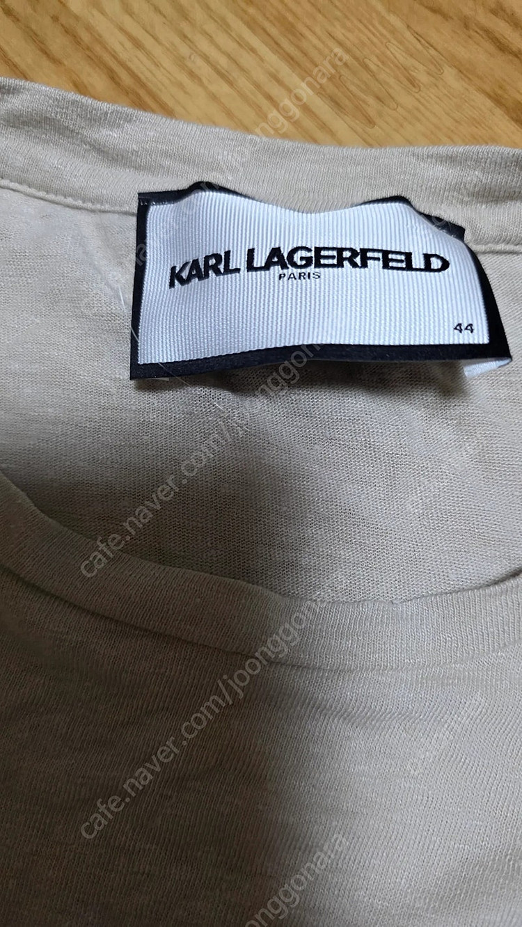 칼 라거펠트 마 티셔츠 이미지