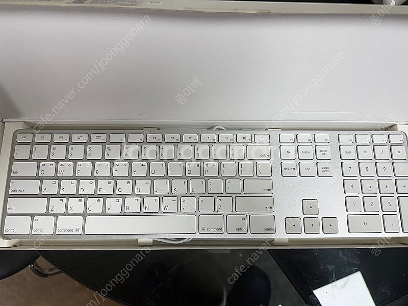 애플 A1243 유선 키보드--1
