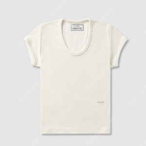urbanic30 테리 티셔츠 아이보리