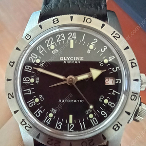 글라이신 에어맨 넘버원 퓨리스트 36mm gl0371