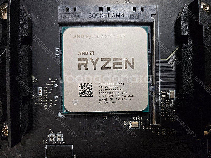 5800x3D + B550 UNIFY 유니파이 보드셋--2