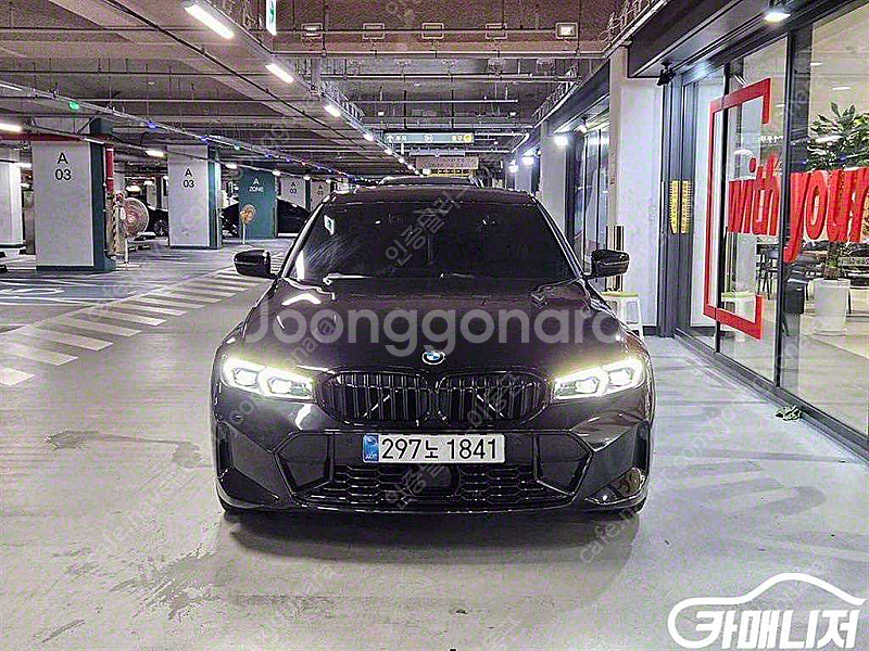 [BMW]3시리즈 (G20) 320i M 스포츠 (5인승) | 2024 | 10,684km년식 | 검정색 (블랙사파...--2