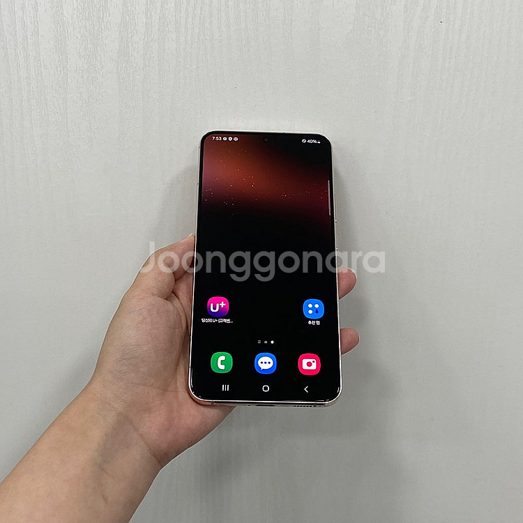 88091 갤럭시S22플러스 핑크 256GB 부산 중고...--0