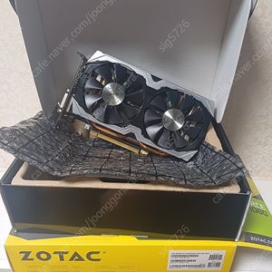 zotac gtx1060 6g 팝니다