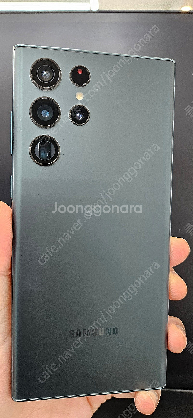 갤럭시S22울트라 S908 256G 무잔상 그린 38만...--2