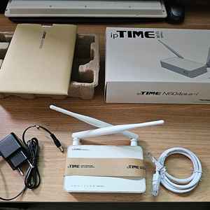 [새제품] ipTIME N604plus-i 아이피타임 인터넷 공유기(와이파이WiFi)