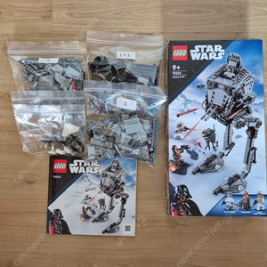 레고(LEGO) 스타워즈 75322 호스 AT-ST 워커 중고 판매합니다.