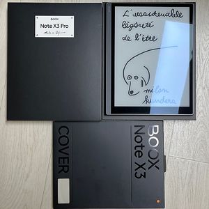 오닉스 x3 프로 단순개봉 새상품 + 정품 플립 커버케이스