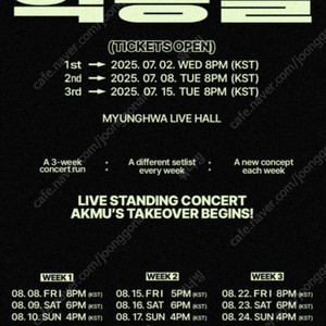 2025 AKMU STANDING CONCERT ［악동들］악동뮤지션 콘서트 8/9(토) 스탠딩 앞쪽번호 2연번 양도합니다.