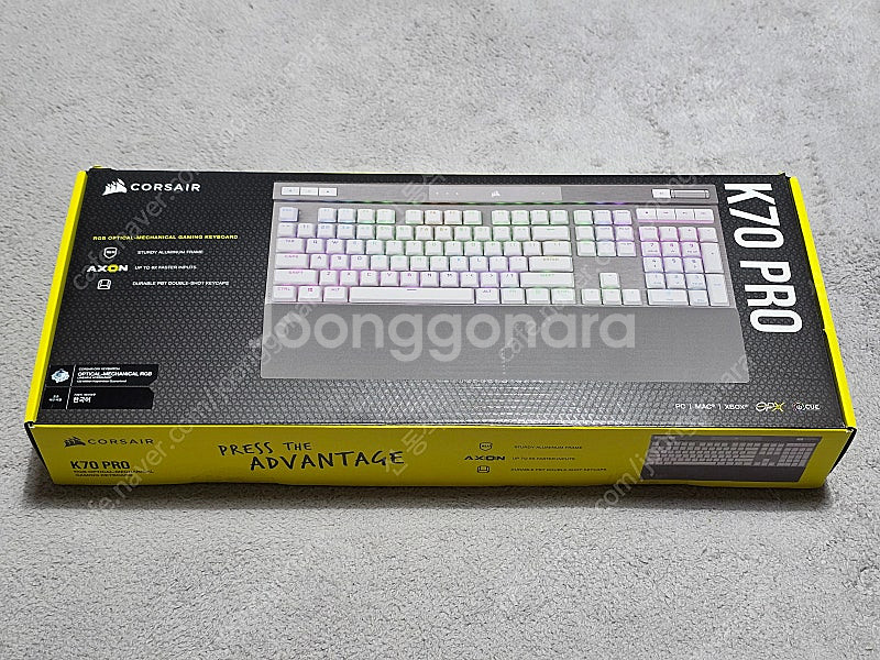 K70 PRO RGB OPX WHITE 광적축 풀윤활--5