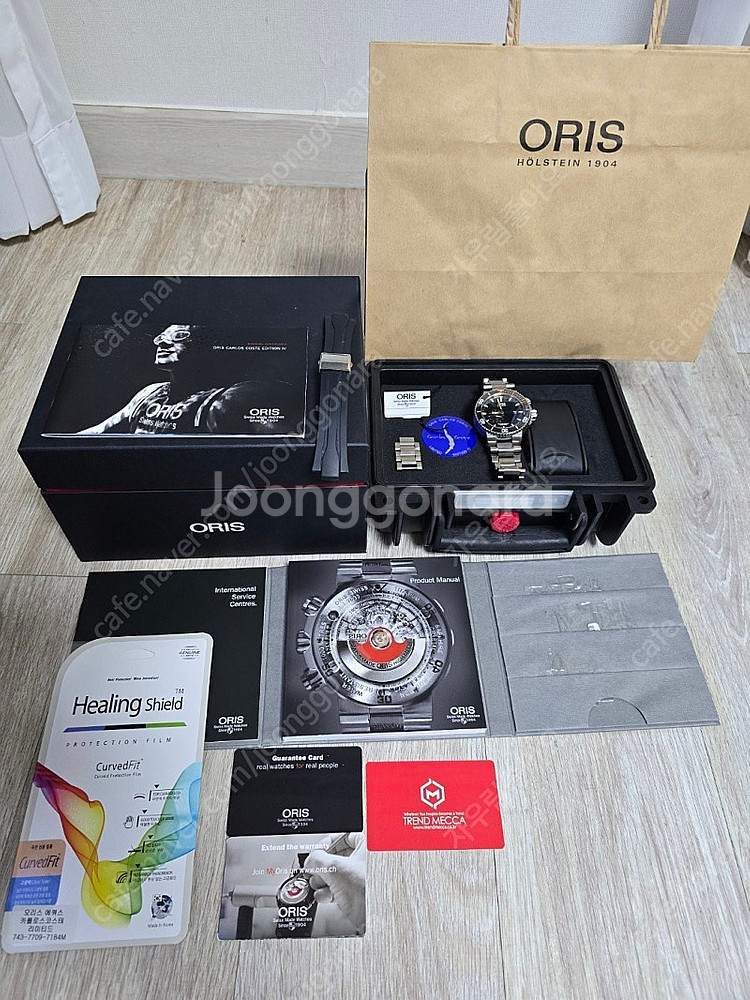 스위스 정품 오리스(ORIS) 2000개 한정판 카를로...--9